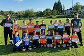 Kinderfußballmannschaft beim muko.move