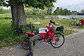 Mit dem Liegerad beim muko.move unterwegs