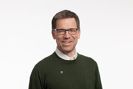 Stephan Kruip ist Bundesvorsitzender des Mukoviszidose e.V. und Mitglied des Deutschen Ethikrats. Foto: Fabian Helmich. 