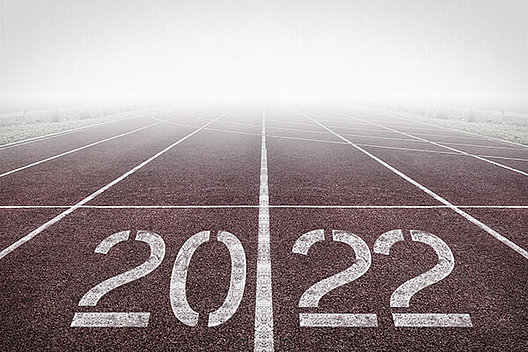 Laufbahn mit dem Schriftzug 2022. Bild von Tumisu auf Pixabay. 