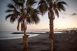 Strand in Gran Canaria - dort finden Klimamaßnahmen des Mukoviszidose e.V. statt. Foto: Joanna Nottebrock