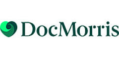 Logo: Grünes Herz, daneben die Schrift "DocMorris"