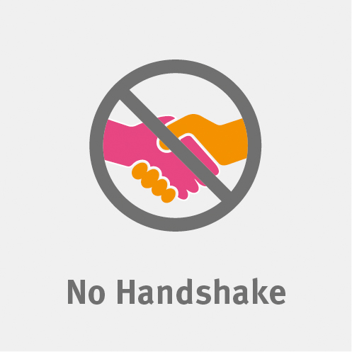 Icon "No handshake"